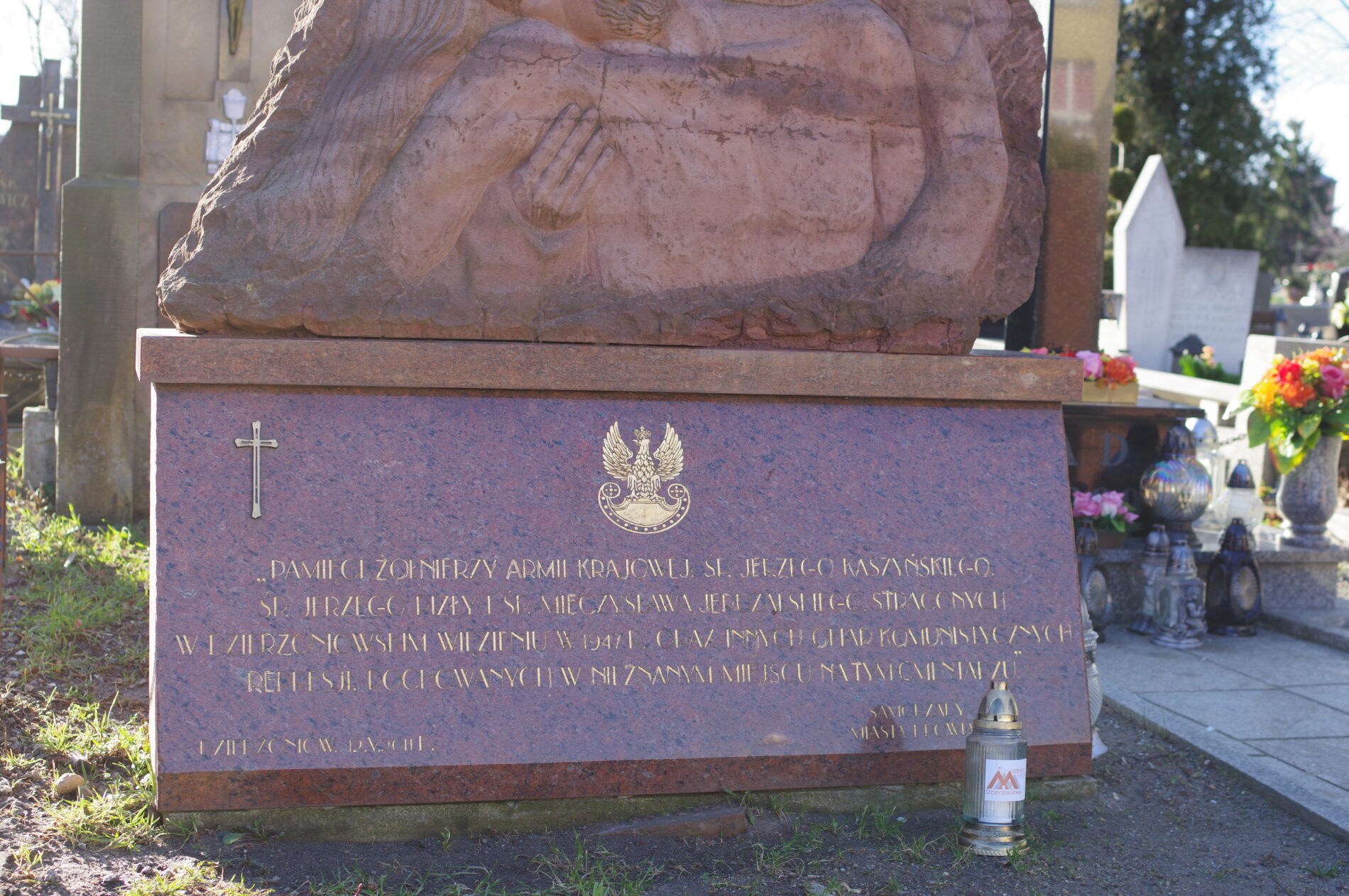 Pomnik upamiętniający stracenia w dzierżoniowskim więzieniu