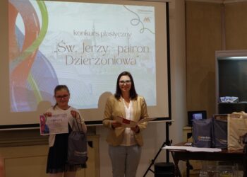 Laureatka konkursu "Św. Jerzy - patron Dzierżoniowa"