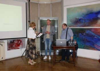 od lewej: Wanda Ostrowska, Kamil Pawłowski, Sobiesław Nowotny