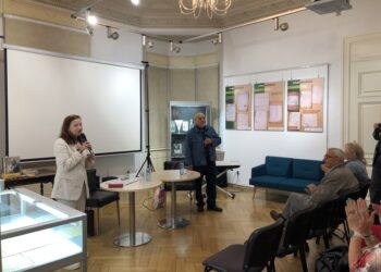 promocja książki "Czesław Miłosz portretowany z pamięci przez Adam Lizakowskiego" 4