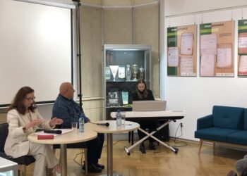 promocja książki "Czesław Miłosz portretowany z pamięci przez Adam Lizakowskiego" 2