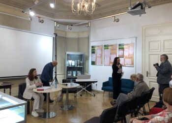 promocja książki "Czesław Miłosz portretowany z pamięci przez Adam Lizakowskiego" 3