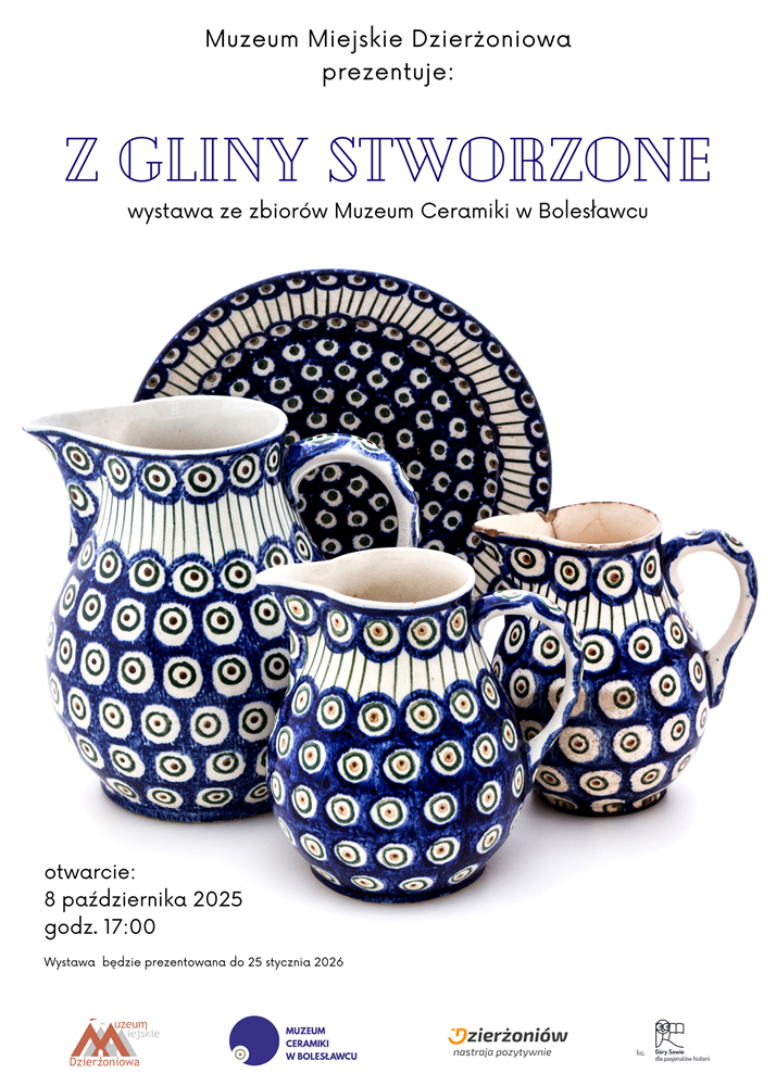 Z gliny stworzone - plakat wystawy