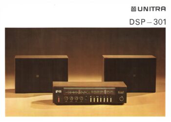 odbiornik stereofoniczny Duet DSP-301 na ulotce reklamowej