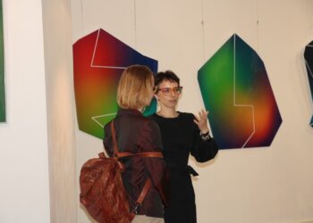 goście na wernisażu wystawy "Semiografie 1.0" 13